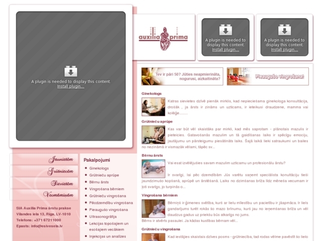 Auxilia Prima, ārstu prakse, SIA