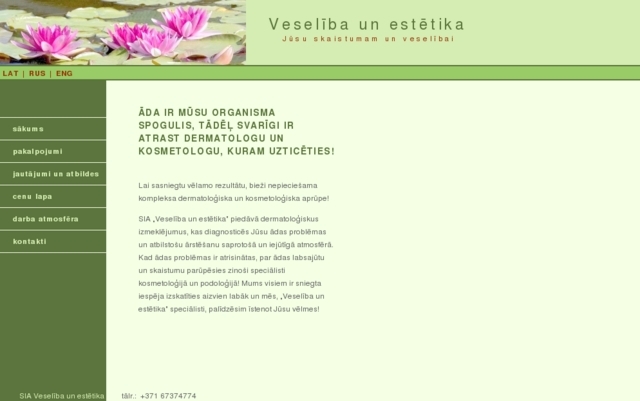 Veselība un estētika, SIA