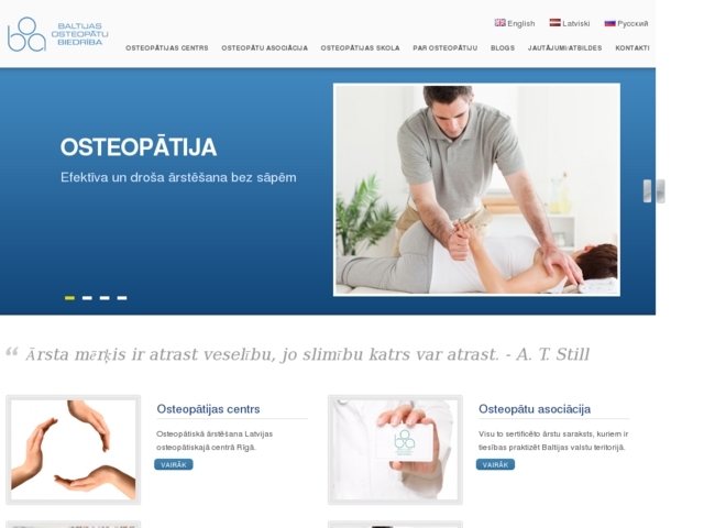 A. Polnas osteopāta prakse, 