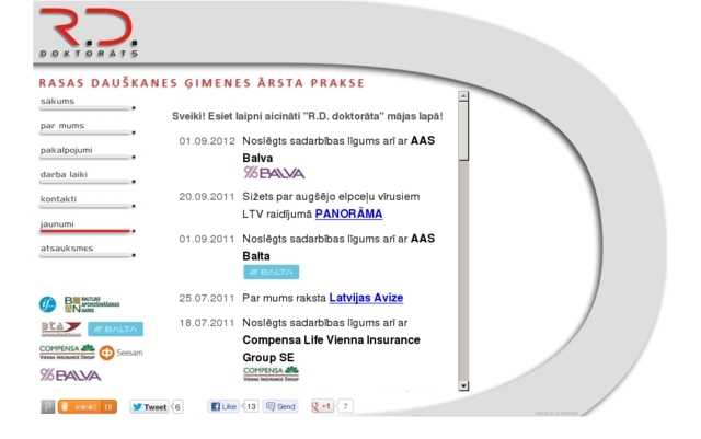 R.D. doktorāts, SIA